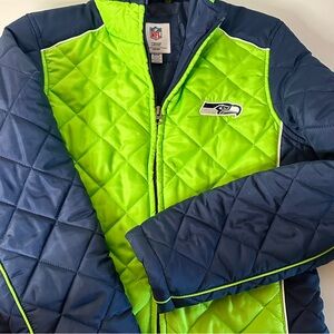 NFL Seattle Seahawks Quilted Jacket S